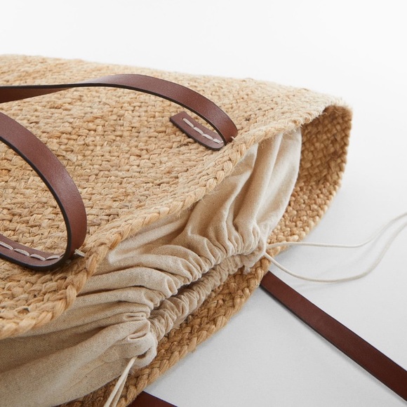 [₹1500 ] Mango Jute Construct Bucket Bag - Picture 2 of 5